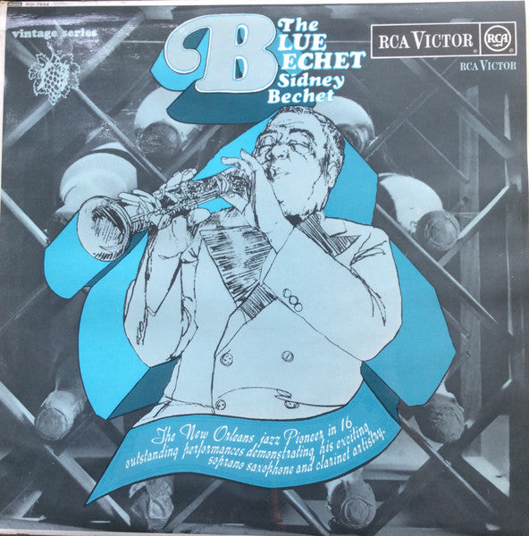 Sidney Bechet : The Blue Bechet (LP, Comp, Mono)