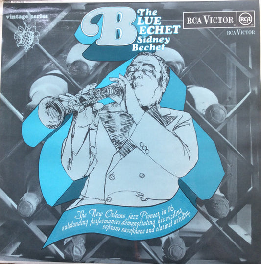 Sidney Bechet : The Blue Bechet (LP, Comp, Mono)