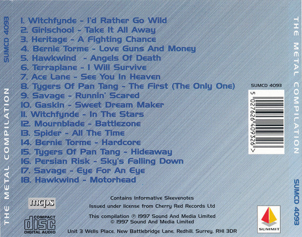 Various : The Metal Compilation (CD, Comp)