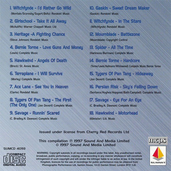 Various : The Metal Compilation (CD, Comp)