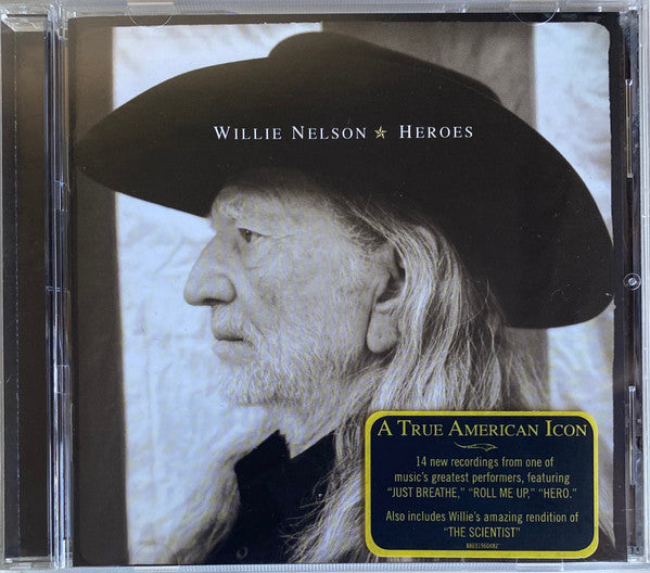 Willie Nelson : Heroes (CD, Album)