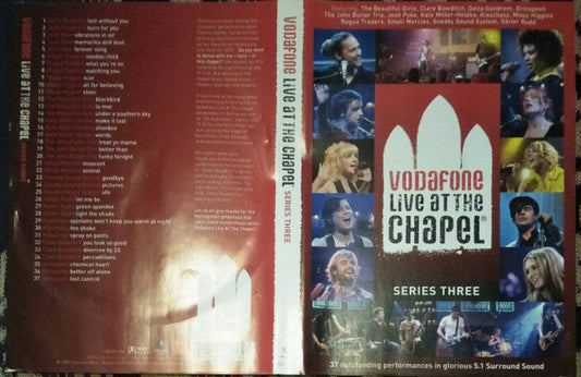 Various : Vodafone Live At The Chapel: Series Three (DVD-V, Comp)