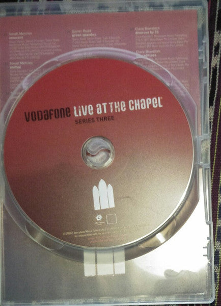 Various : Vodafone Live At The Chapel: Series Three (DVD-V, Comp)