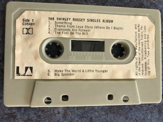Shirley Bassey : The Shirley Bassey Singles Album (Cass, Album, Comp, Dol)