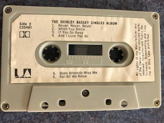 Shirley Bassey : The Shirley Bassey Singles Album (Cass, Album, Comp, Dol)