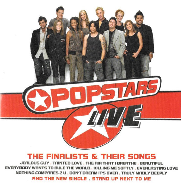 Popstars Live: The Finalists : The Finalists & Their Songs (CD, Album, Comp)