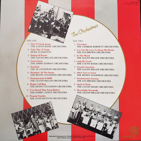 Various : Big-Band The Gold Orchestras (LP, Comp, Mono)