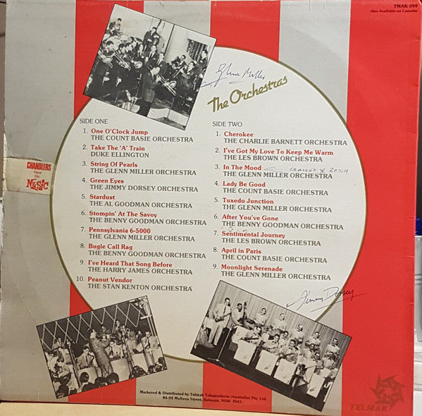 Various : Big-Band The Gold Orchestras (LP, Comp, Mono)