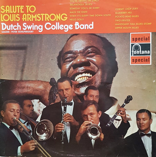 Dutch Swing College Band* : Salute To Louis Armstrong (LP, RE)