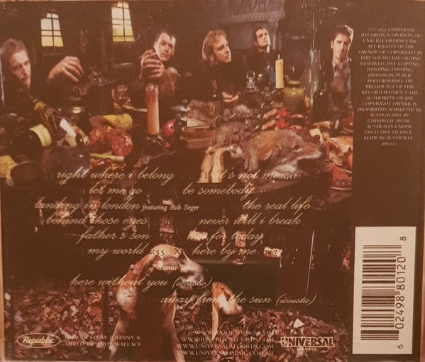 3 Doors Down : Seventeen Days (CD, Album)