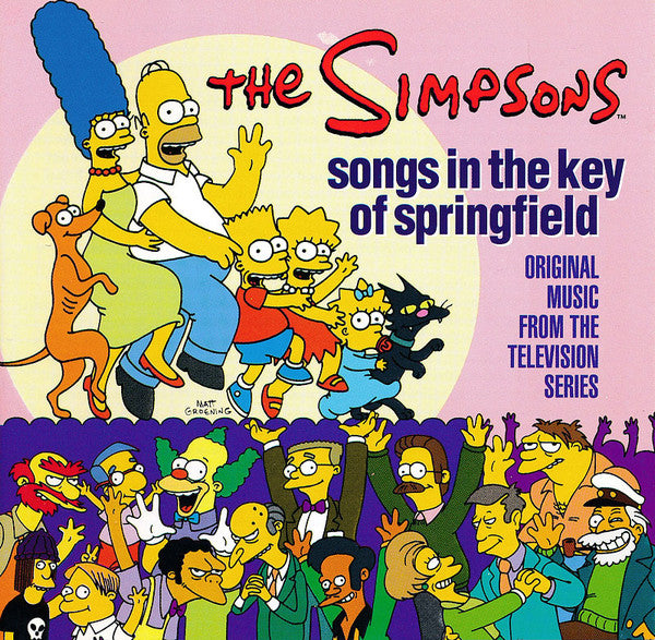 The Simpsons : Songs In The Key Of Springfield (CD, Comp, Sil)