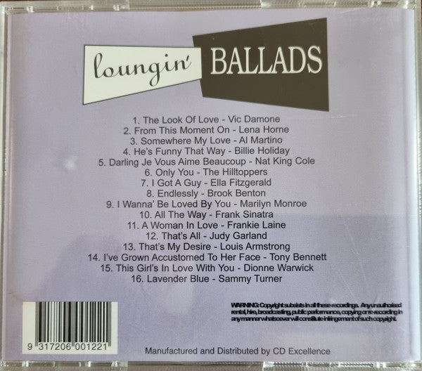 Various : Loungin' Ballads  (CD, Comp)
