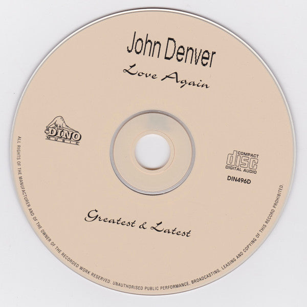 John Denver : Love Again (Greatest & Latest) (CD, Album)