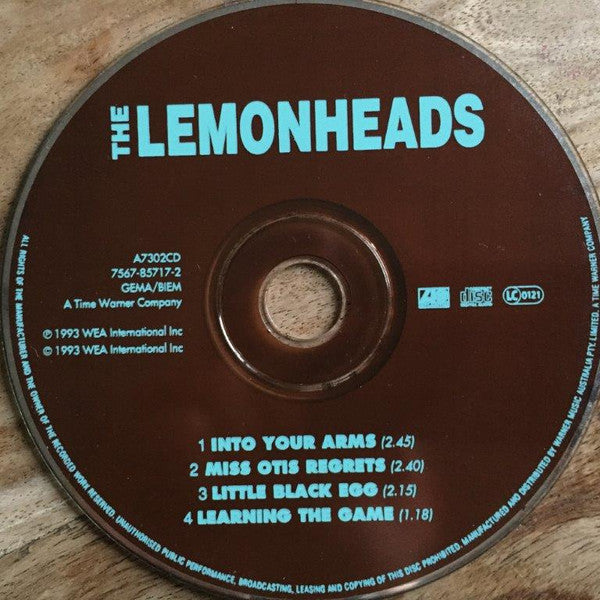 The Lemonheads : Into Your Arms (CD, Single, Car)