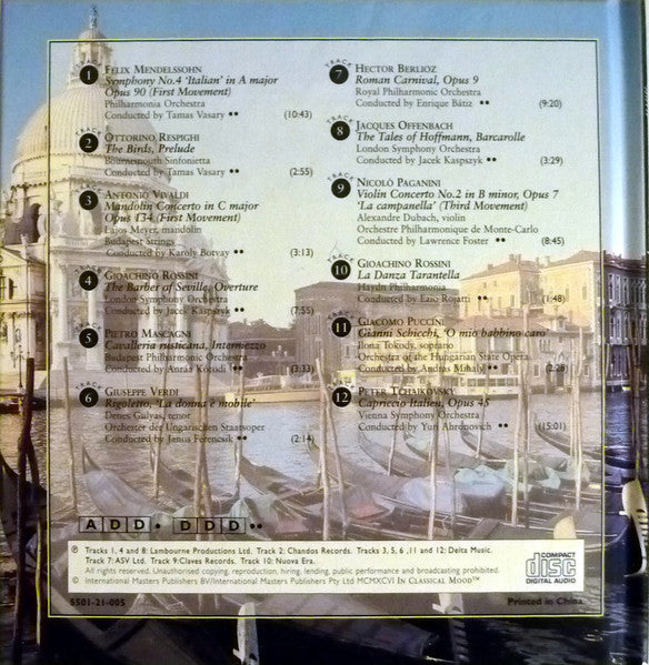 Various : The Magic Of Italy (CD, Comp, Wit)