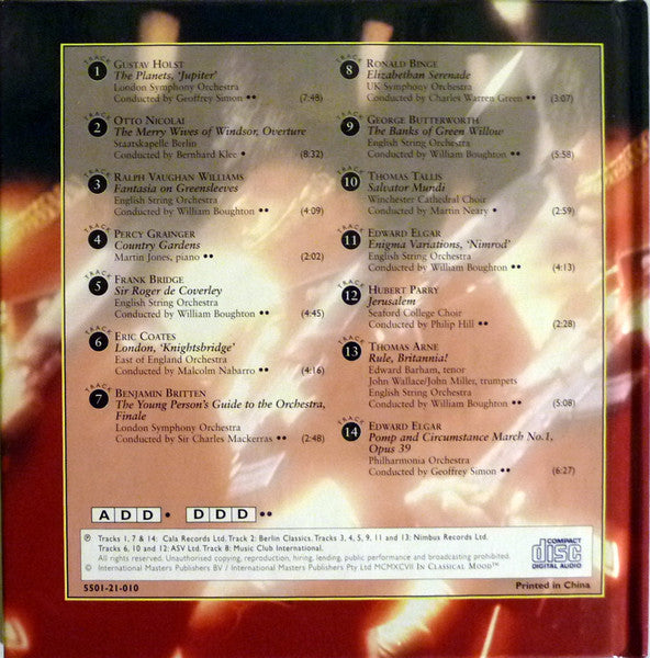 Various : Rule, Britannia! (CD, Comp, wit)