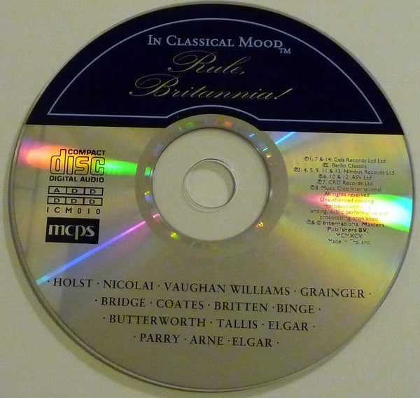 Various : Rule, Britannia! (CD, Comp, wit)