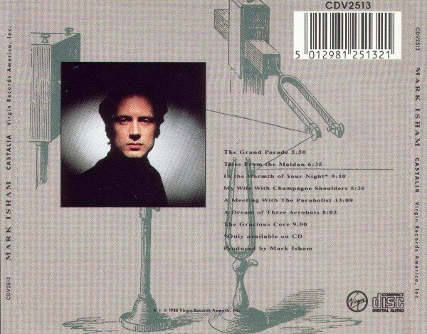 Mark Isham : Castalia (CD, Album)