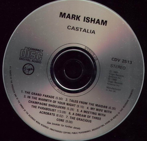 Mark Isham : Castalia (CD, Album)