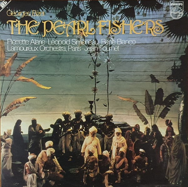 Georges Bizet - Pierrette Alarie, Leopold Simoneau, René Bianco, Choeurs Elisabeth Brasseur, Orchestre Des Concerts Lamoureux Conducted By Jean Fournet : The Pearl Fishers (2xLP, Gat)