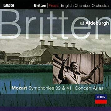 Mozart*, Britten*, Pears*, English Chamber Orchestra : Symphonies 39 & 41 | Concert Arias (CD, Mono)