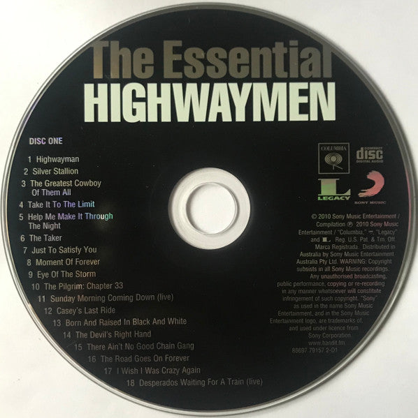 The Highwaymen : The Essential Highwaymen (2xCD, Comp)