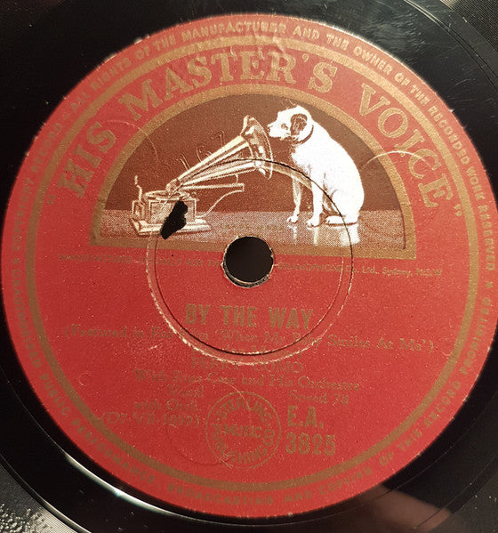Perry Como : By The Way / For You (Shellac, 10")