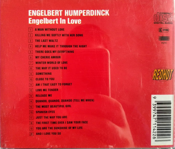 Engelbert Humperdinck : Engelbert In Love (CD, Comp, RE)