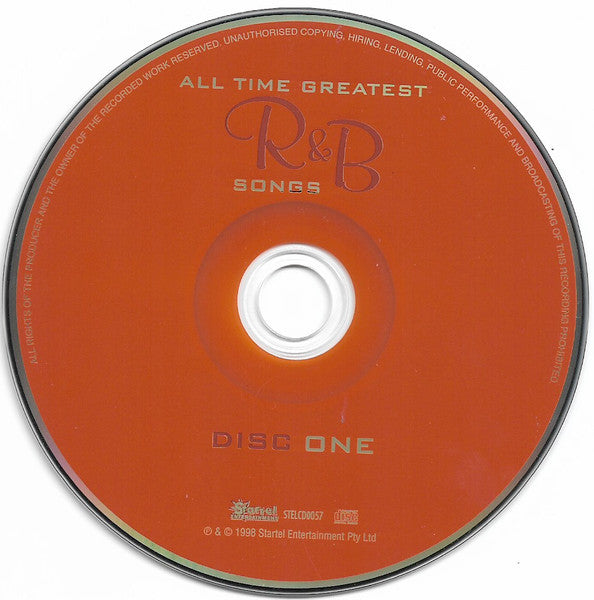 Various : All Time Greatest R&B Songs (2xCD, Comp)