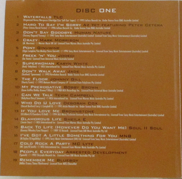Various : All Time Greatest R&B Songs (2xCD, Comp)