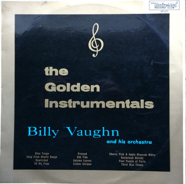 Billy Vaughn And His Orchestra : The Golden Instrumentals (LP, Album, RE)