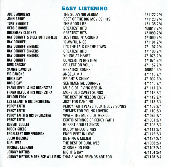 Various : Red Hot Easy Listening (CD, Comp)