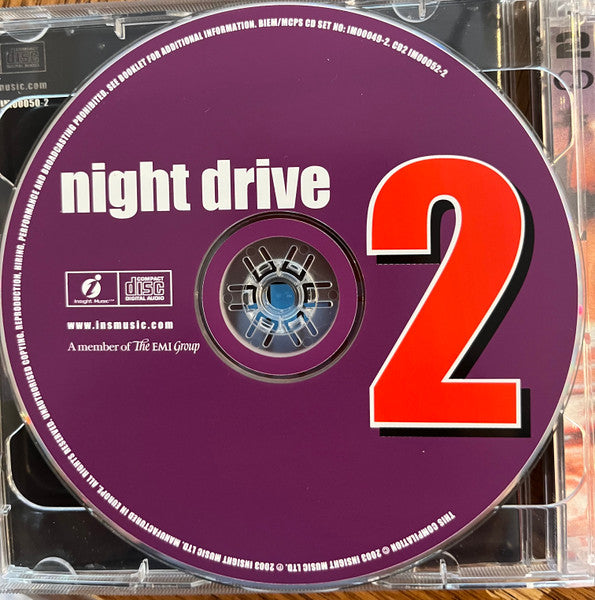 Various : Night Drive CD 1 & 2 (2xCD, Comp)