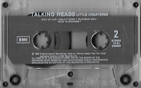 Talking Heads : Little Creatures (Cass, Album)