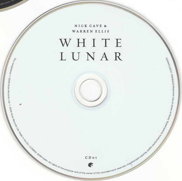 Nick Cave & Warren Ellis : White Lunar (2xCD, Comp, Jew)