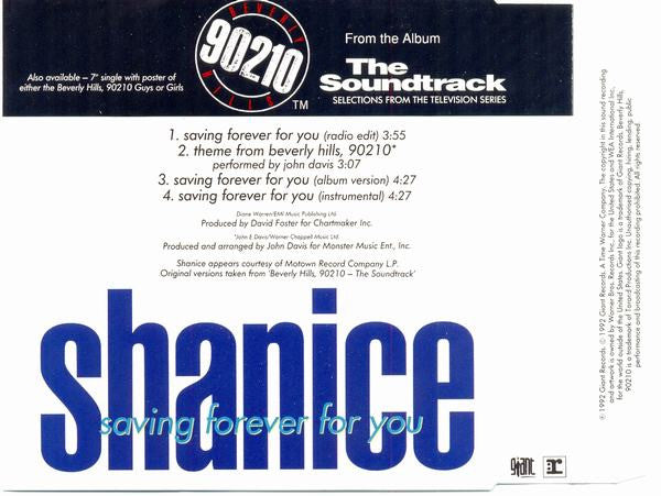 Shanice : Saving Forever For You (CD, Single)