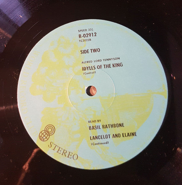Alfred Lord Tennyson, Basil Rathbone : Idylls Of The King (2xLP, Album, Club)