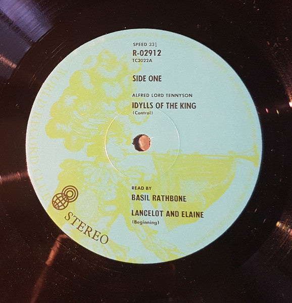 Alfred Lord Tennyson, Basil Rathbone : Idylls Of The King (2xLP, Album, Club)