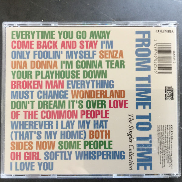 Paul Young : From Time To Time  (The Singles Collection) (CD, Comp)