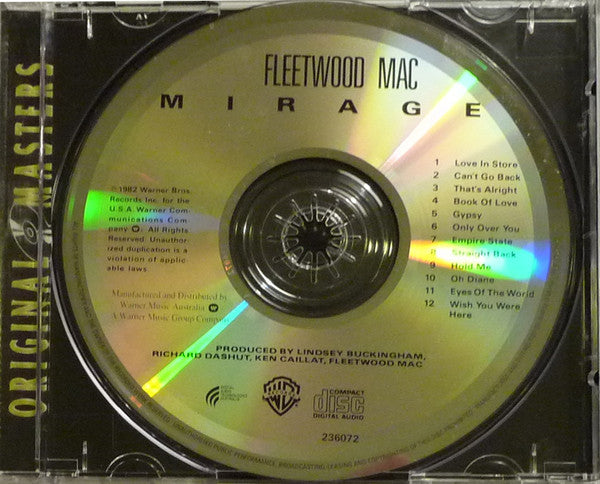 Fleetwood Mac : Mirage (CD, Album, RE)