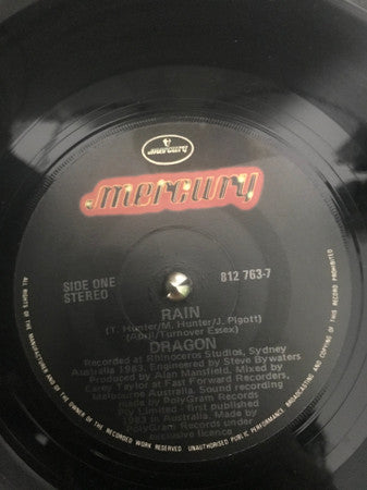 Dragon (5) : Rain (7", Single)