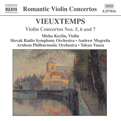 Vieuxtemps* : Violin Concertos Nos. 5, 6 And 7 (CD, Album)