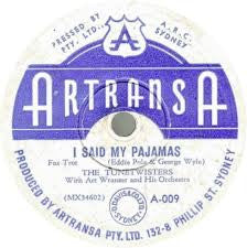 The Tunetwisters : I Said My Pajamas / I Can Dream, Can't I? (Shellac, 10")
