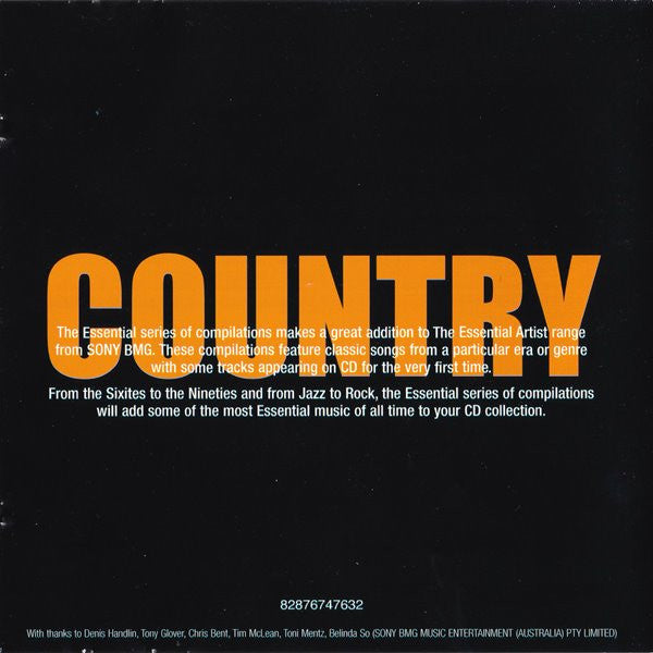 Various : The Essential Country (2xCD, Comp)