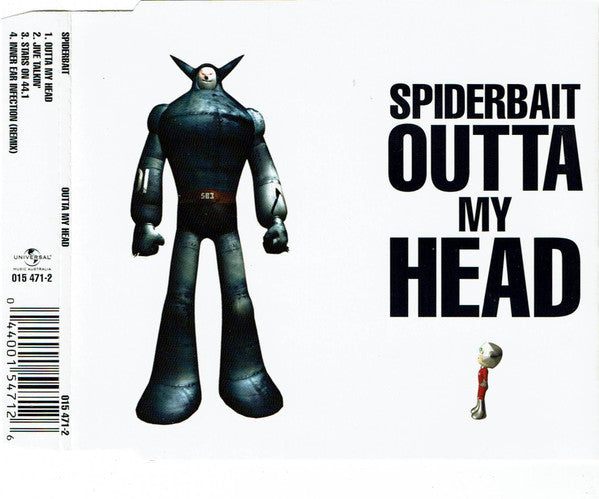 Spiderbait : Outta My Head (CD, Single)