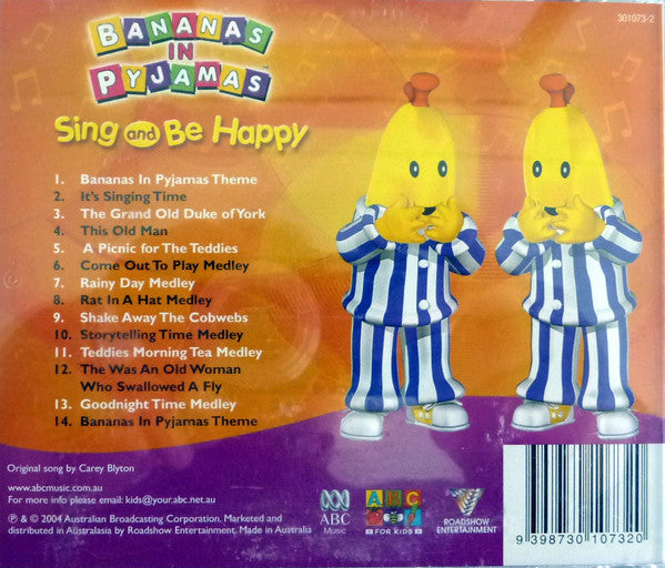 Bananas In Pyjamas : Sing And Be Happy (CD, Album)