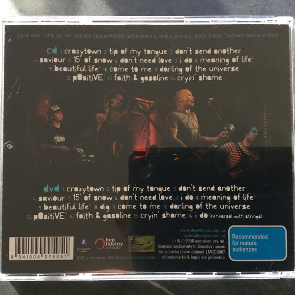 Diesel (3) : Diesel + Strings Live At The Vanguard (CD, Album + DVD-V)