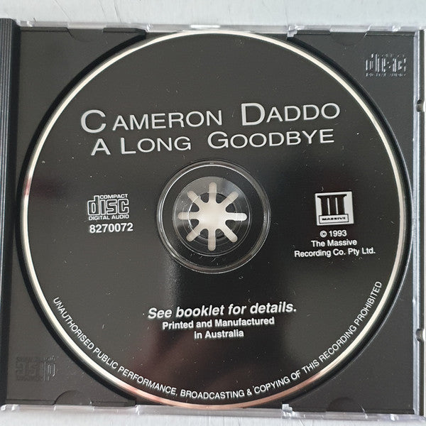 Cameron Daddo : A Long Goodbye (CD, Album)