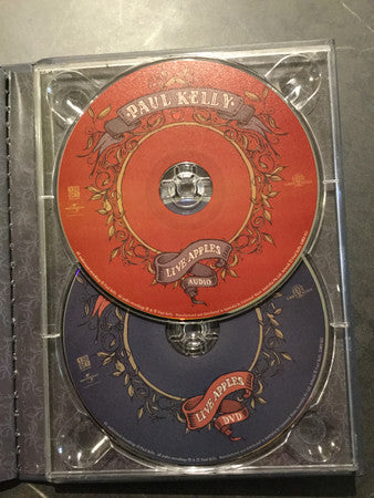 Paul Kelly (2) : Live Apples (DVD-V, S/Edition, Multichannel, PAL + CD, Album, S)