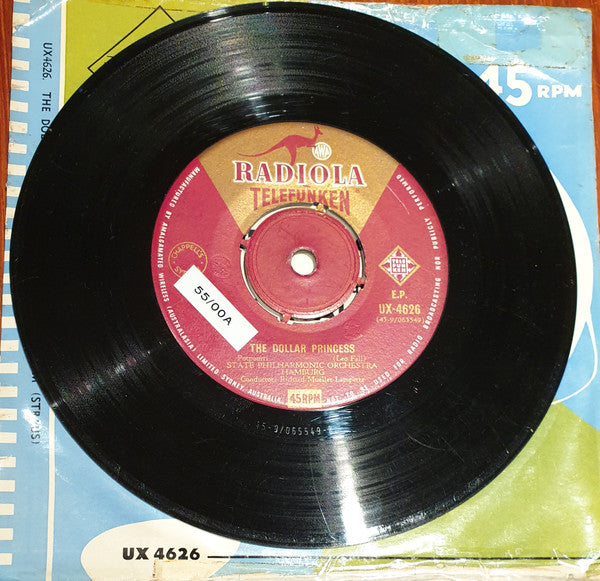 The Hamburg State Philharmonic Orchestra* : The Dollar Princess (7", EP)